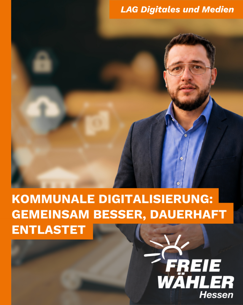 Digitalisierung der Kommunen: Hessen muss gemeinsame Lösungen stärken und Kommunen dauerhaft entlasten